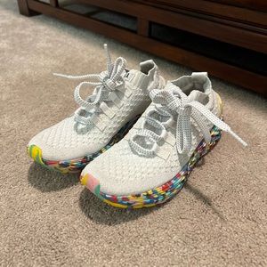 NOBULL Project Knit Runners White Wild